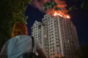 Kiev bajo el mayor ataque a�reo desde el inicio de la guerra: al menos 27 muertos
