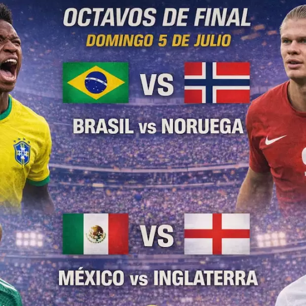 Brasil busca romper su sequ�a y M�xico quiere hacer historia ante Inglaterra en una jornada decisiva