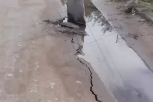 VIDEO. Vecinos complicados: colaps� otra calle en Valle Viejo y van...