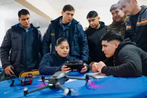 Finaliz� con �xito el I Curso Provincial de Formaci�n en Operaciones con Drones
