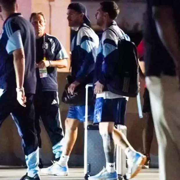 Argentina ya est� en Atlanta tras una demora por tormentas