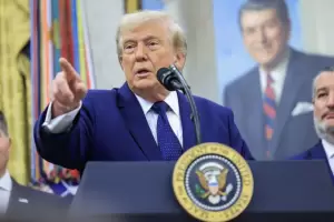 Trump confirm� que intervino ante la FIFA: "Ese �rbitro ten�a un historial sospechoso"