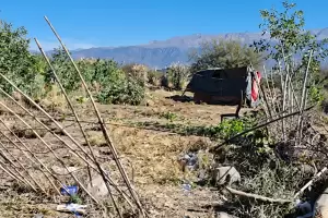 Antapoca: una mujer se atrincher� con sus hijos y amenaz� con prenderse fuego