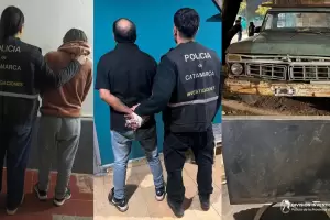 Dos arrestados por una violenta extorsi�n y amenaza de muerte