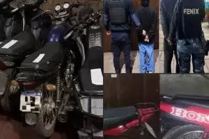 Capital y Tinogasta: secuestraron seis motocicletas y arrestaron a tres personas