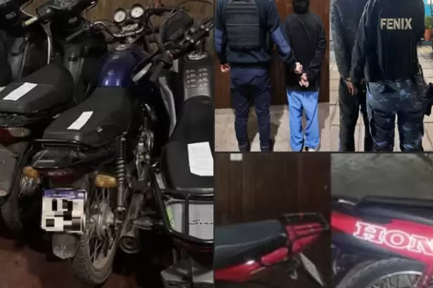 Capital y Tinogasta: secuestraron seis motocicletas y arrestaron a tres personas