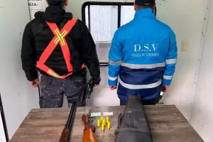 Secuestran una escopeta adulterada durante un control vehicular en Catamarca