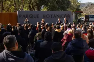 Se inaugur� el Parque Bot�nico de Fray Mamerto Esqui�