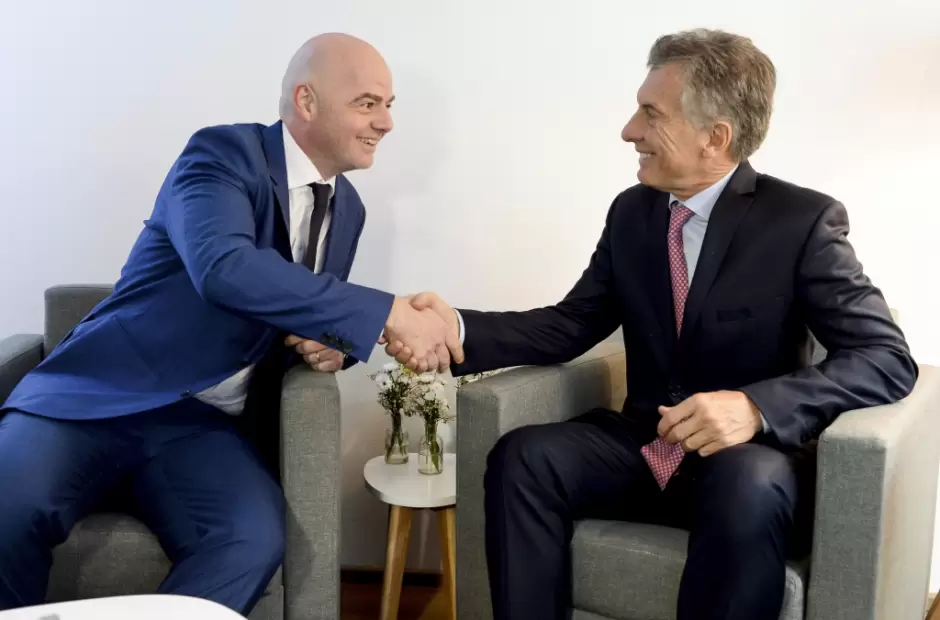 Macri e Infantino
