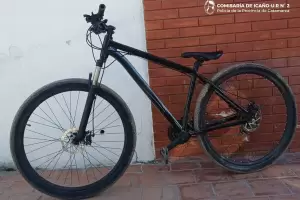Recuperaron una bicicleta robada en Ica�o