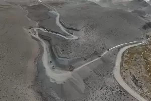 Avanza el asfaltado en la Ruta 43 sobre la Cuesta de Paicuqui