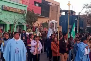 Con una multitudinaria procesi�n concluyeron las fiestas patronales de invierno de la Virgen de Bel�n