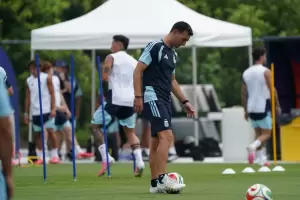 La Selecci�n tendr� su �ltima pr�ctica antes de Inglaterra: Scaloni dar� una conferencia de prensa
