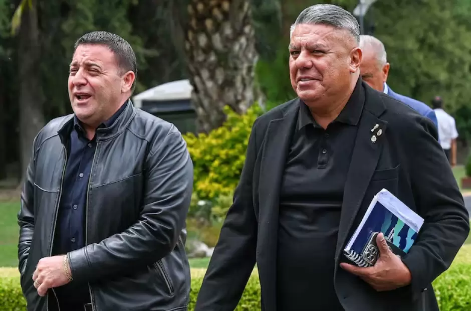 Chiqui Tapia y Pablo Toviggino