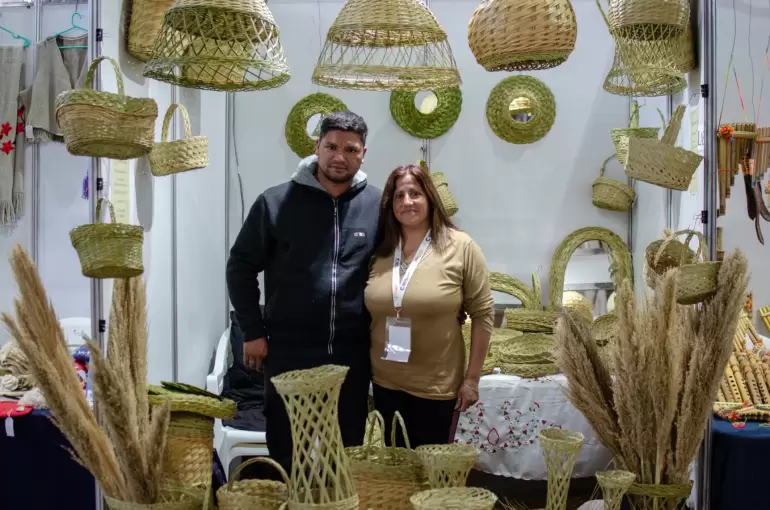 poncho artesanías