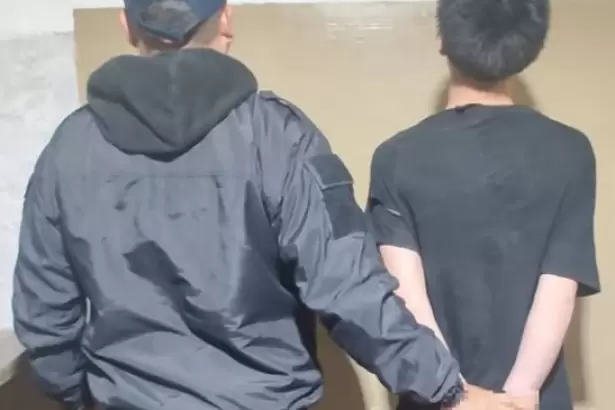 Joven violento: agredi� con un arma tumbera y qued� detenido