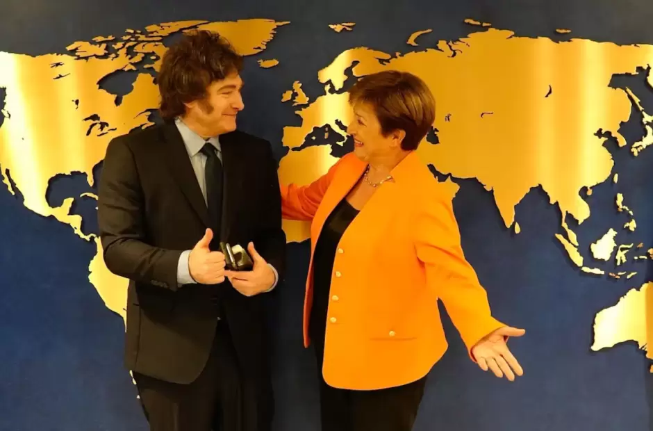 Milei y Georgieva