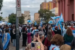 VIDEOS: Argentina va por otra final y Catamarca es nuevamente una locura