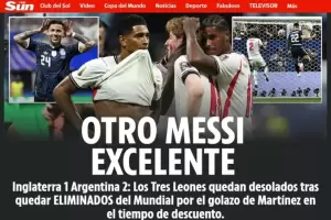 De "las artima�as sucias" a la "valent�a" de la Selecci�n: esto dijeron los medios ingleses sobre la victoria de Argentina