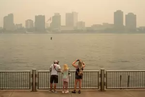 El humo de los incendios de Canad� amenaza la previa de la gran final del Mundial