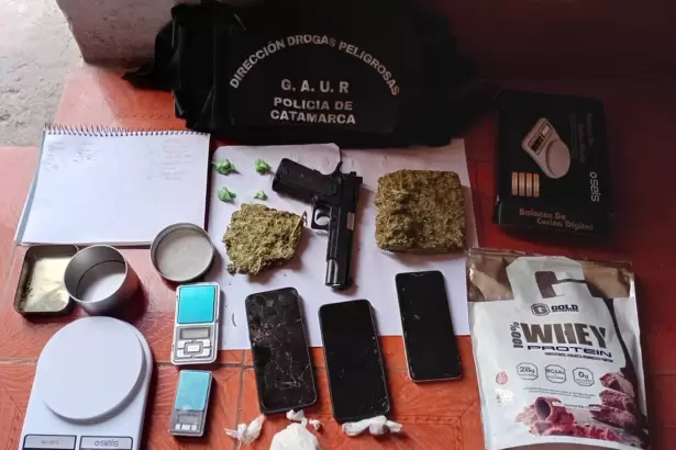 Golpe al narcomenudeo en Catamarca: un joven cay� con marihuana y coca�na