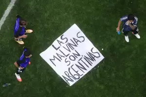 El gobierno de Trump se pronunci� sobre la bandera de Malvinas que mostraron los jugadores