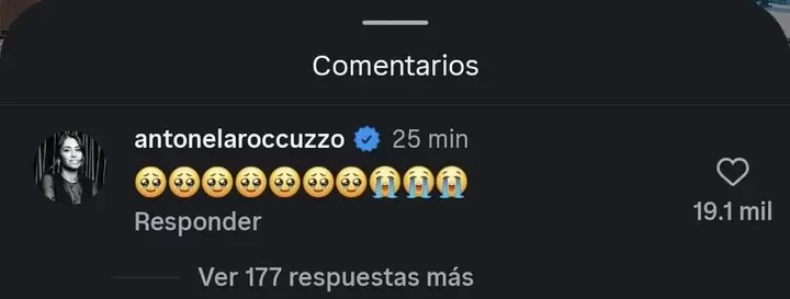 antonela messi posteo
