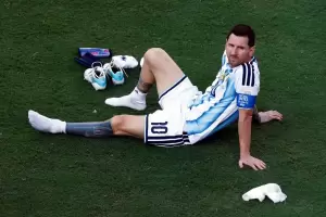 El f�tbol argentino despidi� a Jorge Messi y acompa�� a Lionel en su dolor