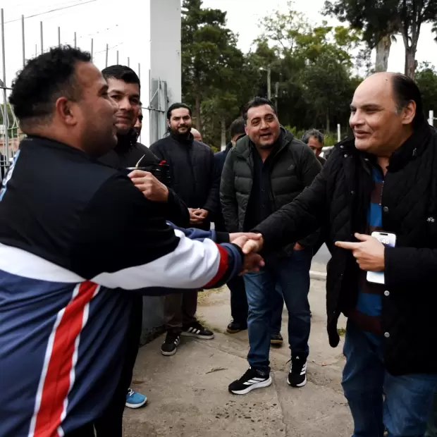 Saadi acord� un plan de mejoras con vecinos del barrio Judicial