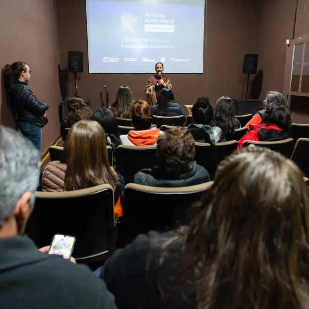 Memoria y arte: el Poncho Audiovisual present� "Compartiendo la soledad"