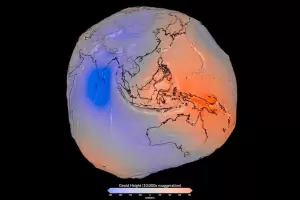 Ni esfera perfecta ni disco plano: la NASA mostr� una nueva imagen de la Tierra