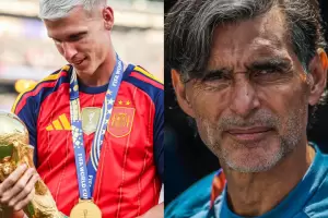 Dani Olmo cruz� a Ayala tras el conflicto durante el Mundial: "Est� faltando a la verdad"