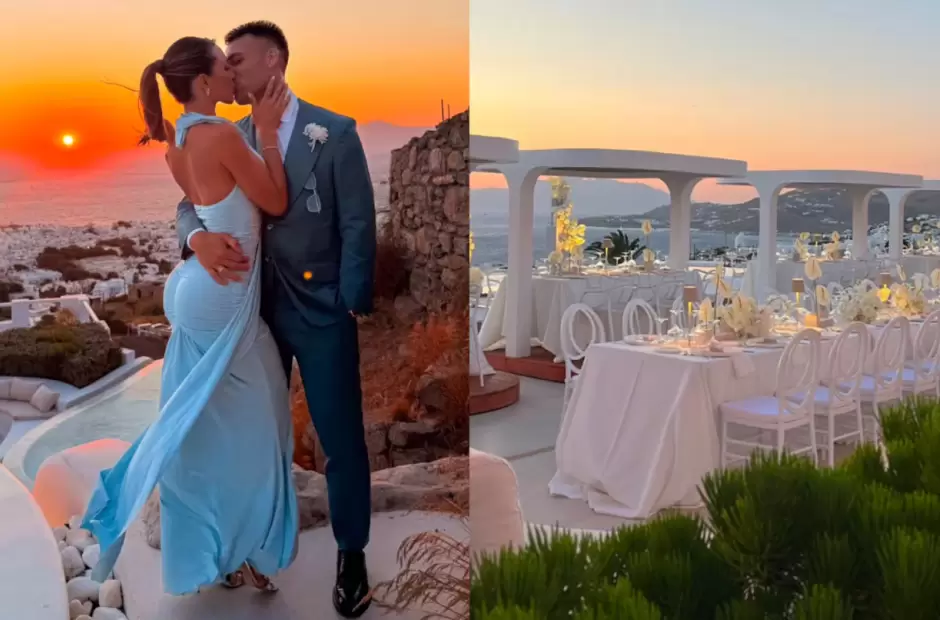 Lautaro y Agustina en Mykonos