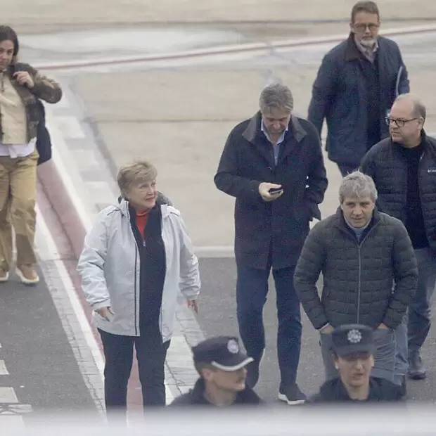 Kristalina Georgieva lleg� a Neuqu�n con Luis Caputo para visitar Vaca Muerta