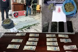 Narcomenudeo en Catamarca: secuestran m�s de $23 millones, marihuana y veh�culos