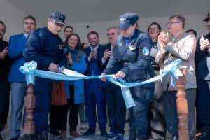 Inauguraron la nueva comisar�a de La Merced para reforzar la seguridad