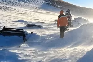 Turista relat� las 24 horas que pas� atrapado por la nieve: hubo "algo de inconsciencia"
