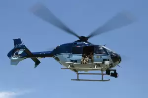 Se estrell� un helic�ptero en el que viajaba la plana mayor de la polic�a de San Juan