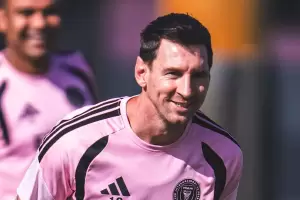Lionel Messi volvi� a los entrenamientos con el Inter Miami