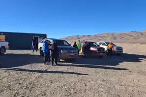 Comenz� el descenso de los turistas rescatados del Balc�n del Pissis