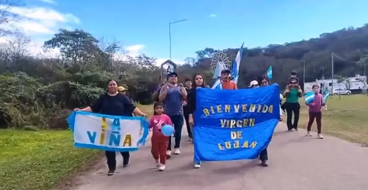 virgen de lujan peregrinos
