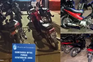 Operativos de seguridad: demoraron a un adolescente y secuestraron 11 motos