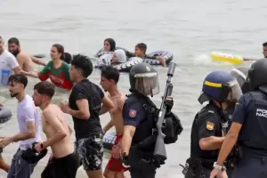 Ceuta: hubo 60.000 ingresos desde Marruecos y ya suman 57 los muertos