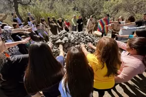 Pueblo Perdido renov� el v�nculo ancestral con la Pachamama