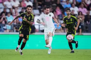 Con el regreso de Messi, Inter Miami empat� contra Columbus Crew por la MLS