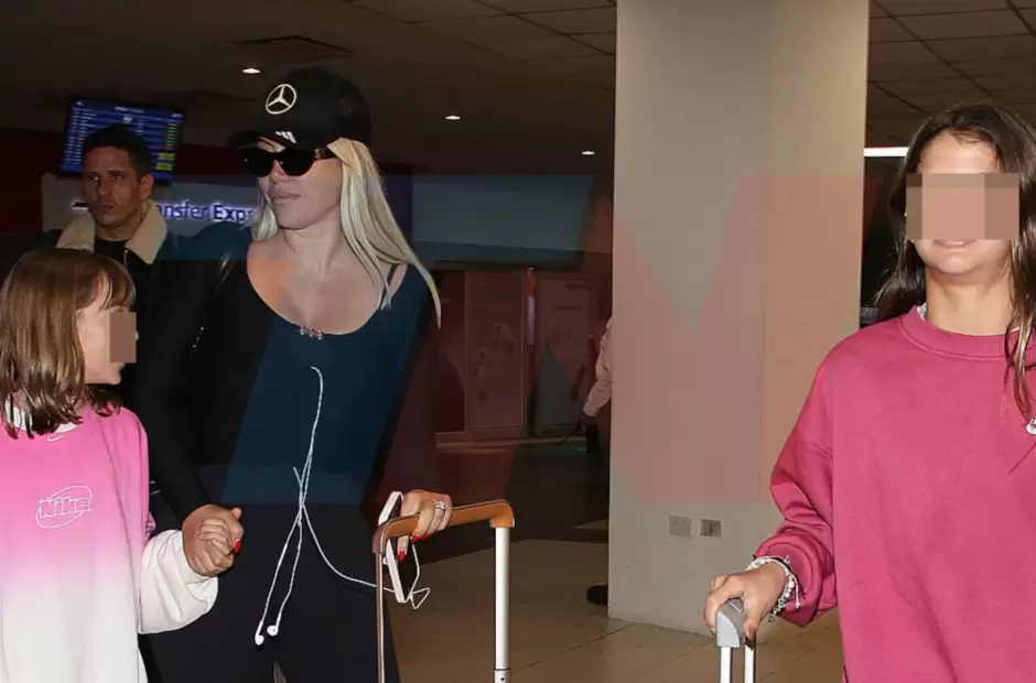 Wanda Nara y sus hijas