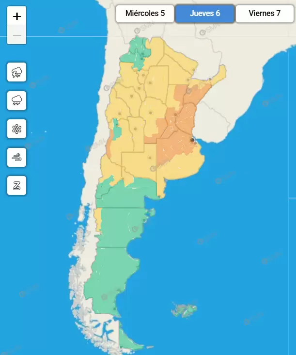 alerta amarilla