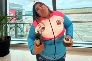 Camilota despu�s del Only fans blanque� su romance con una foto junto a su novia