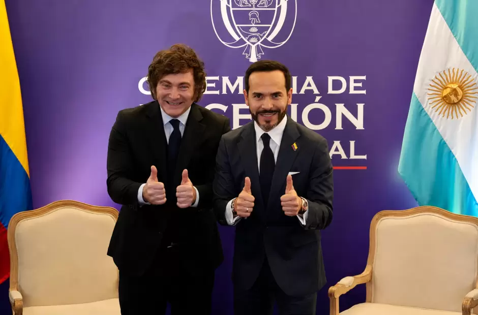 Javier Milei y Abelardo de la Espriella