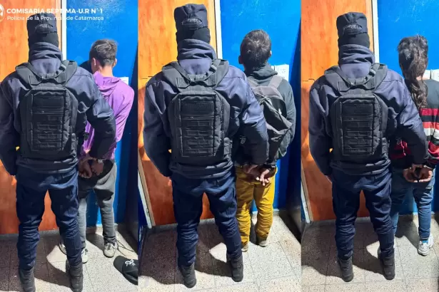 Interceptaron a tres delincuentes con electrodom�sticos robados en Catamarca